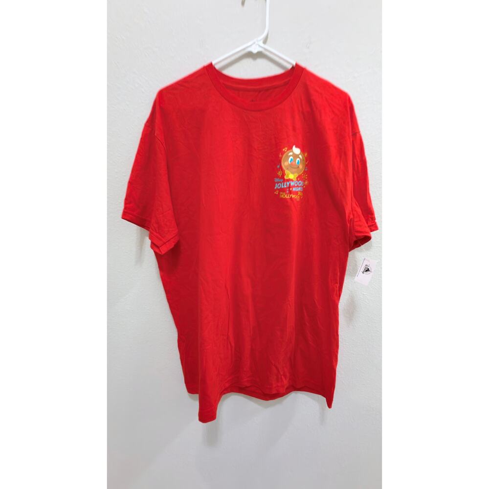 NWT Disney Jollywood Nights 2025 Ollie the Gingerbread Man Tee - Large
